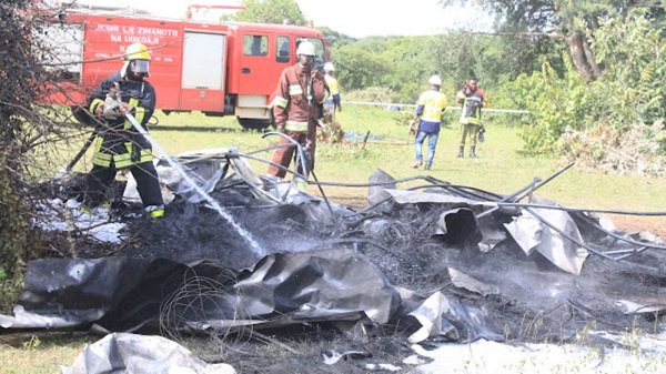 Panic grips Tanzania in mock plane crash drill