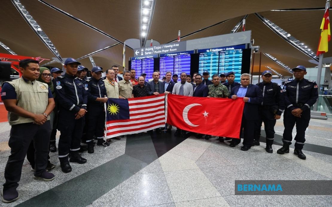 Malaysia sends 70 search and rescue personnel to Turkiye