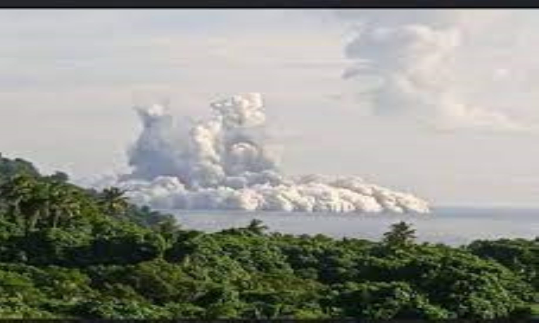 Submarine Volcano Erupted In Vanuatu