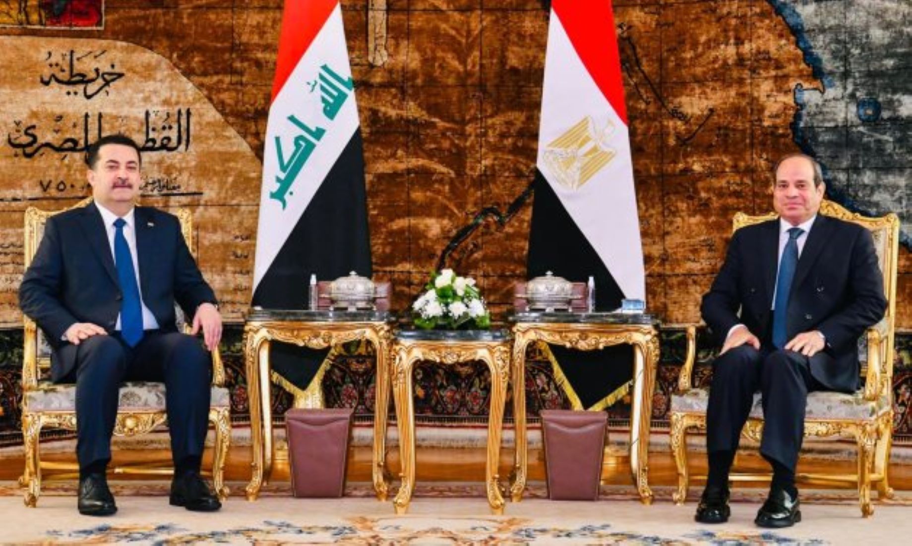 Egyptian President, Iraqi PM Met On Bilateral, Regional Affairs