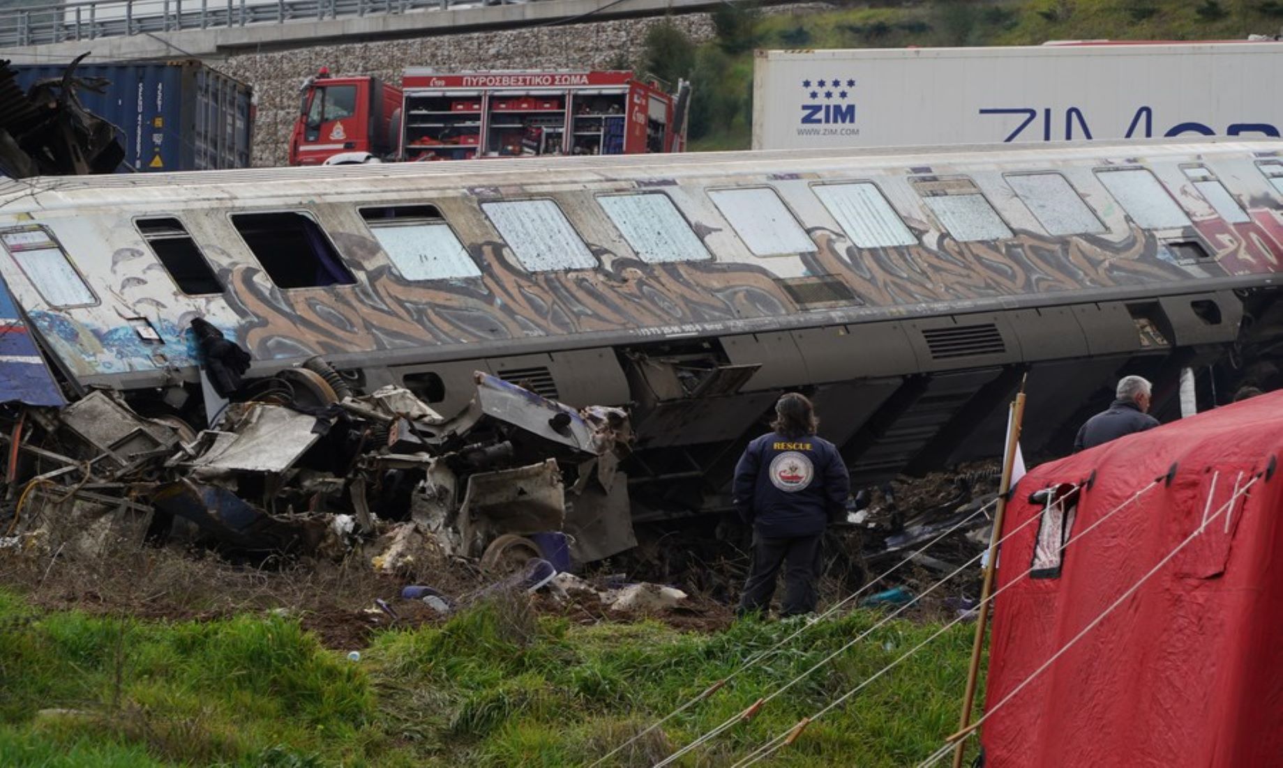 Greek PM Apologised Over Deadly Train Accident For “State’s Mistakes”