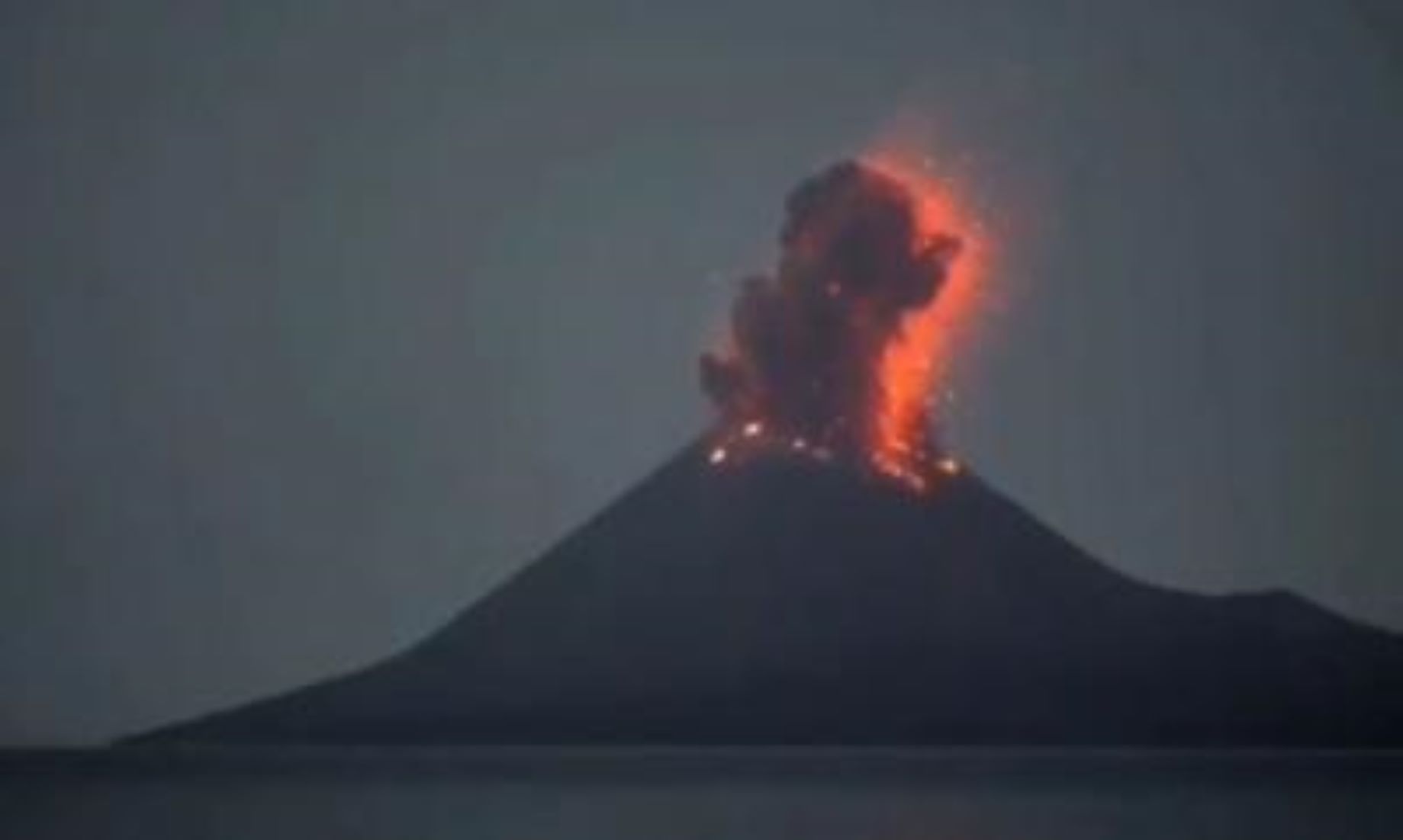 Indonesia’s Anak Krakatau Volcano Erupted Four Times In Single Day