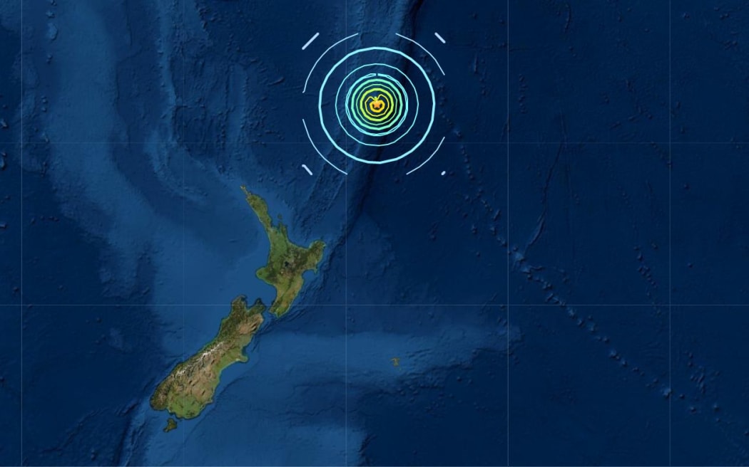 7.0-Magnitude Quake Hit Kermadec Islands, New Zealand