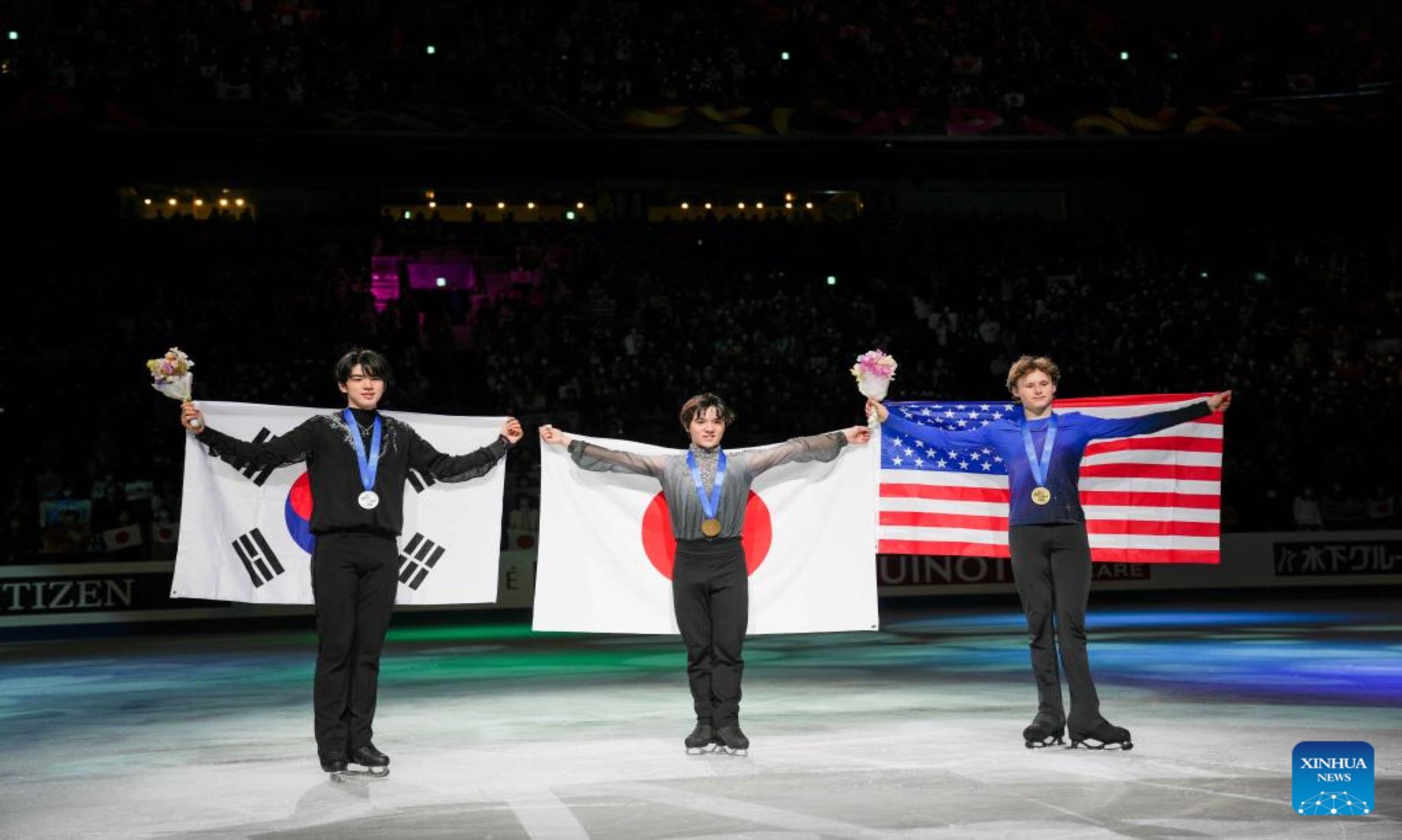 Japan’s Uno Retains Men’s World Figure Skating Title