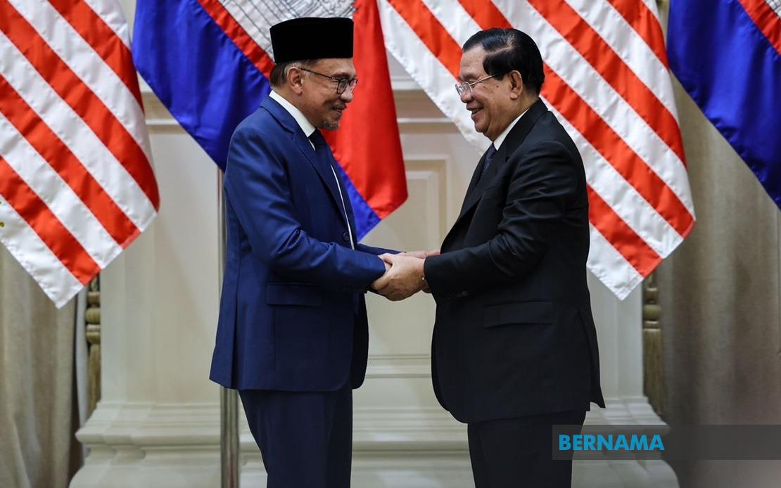 Malaysian PM Anwar praises Cambodian PM Hun Sen for his respect of Muslims