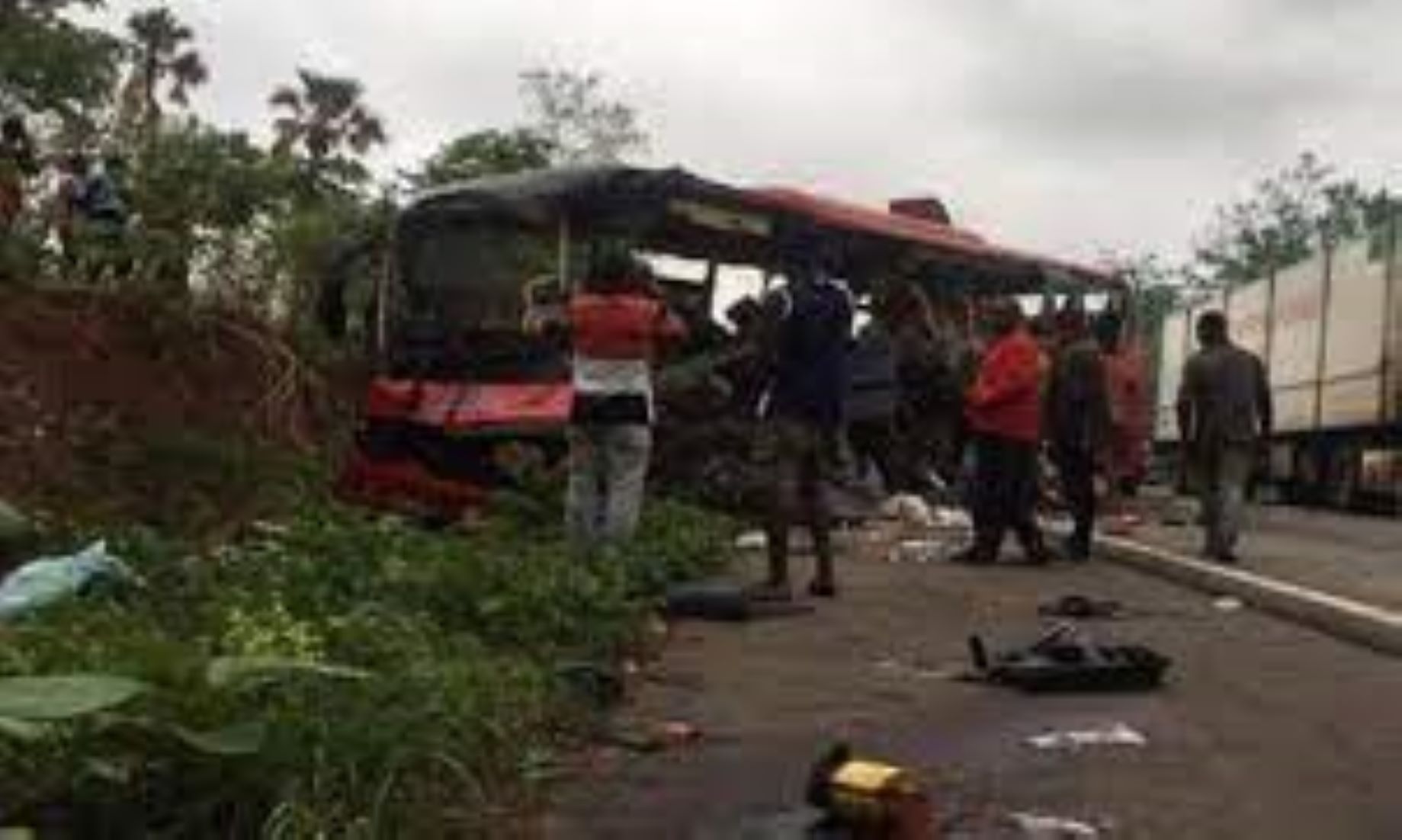 Bus-Truck Collision Killed Eight In Ghana