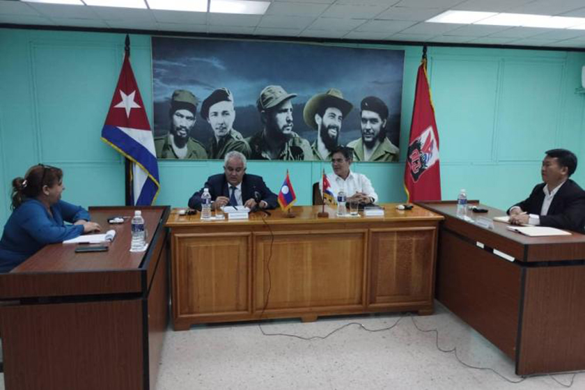 Cuba and Laos ratify willingness to strengthen ties