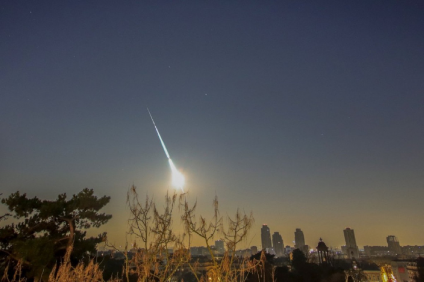 Meteor Exploded Over Israel During The Day