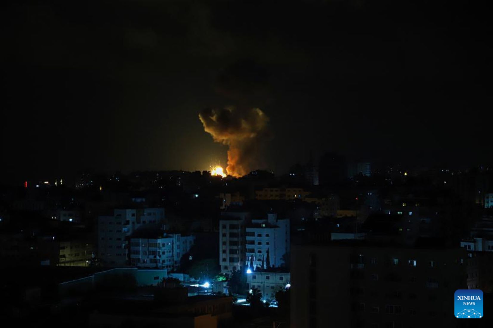 Explosions Heard In Gaza Strip As Israel Launched Airstrike