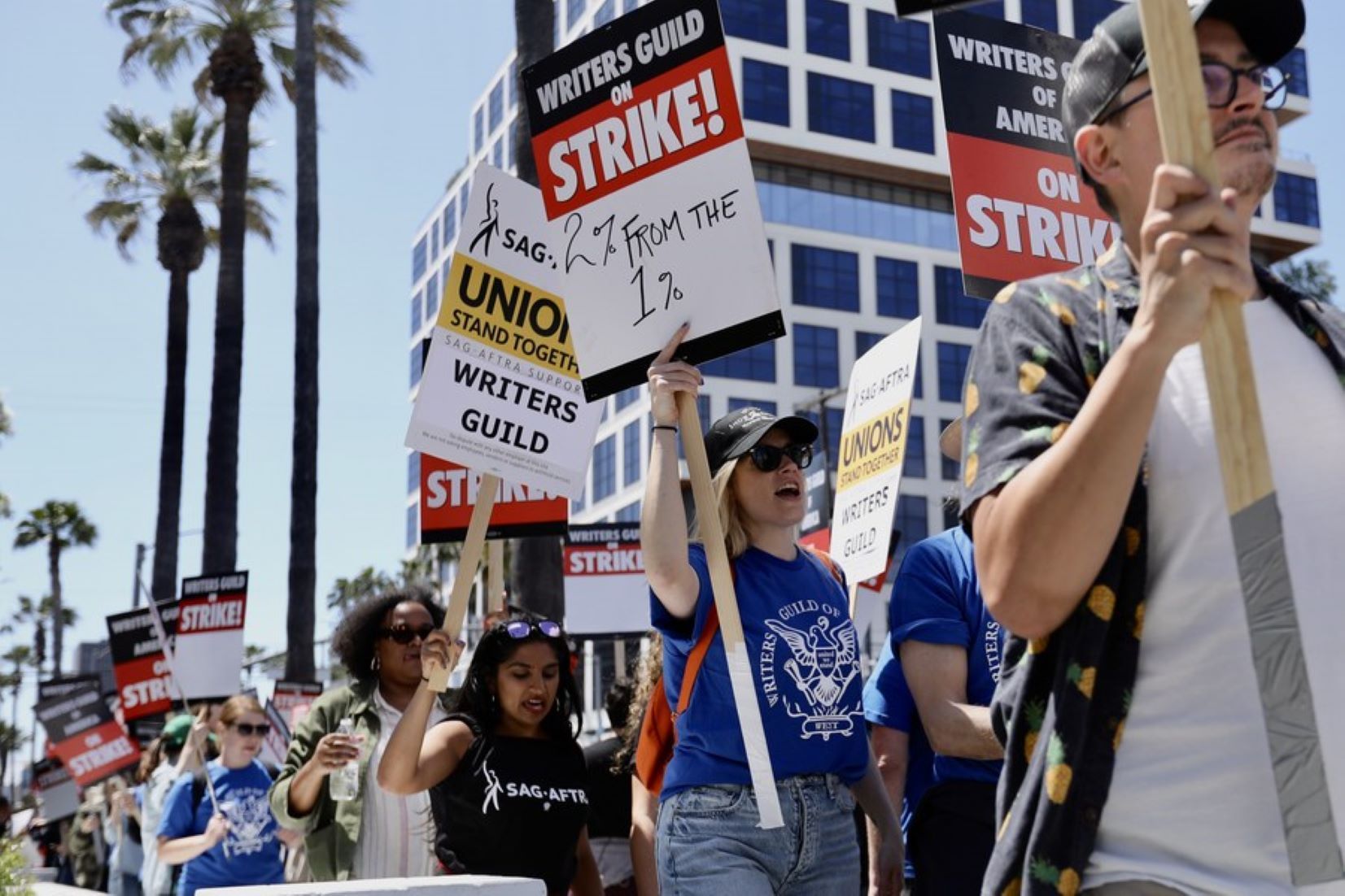 Hollywood Writers Went On Strike Over Pay And AI