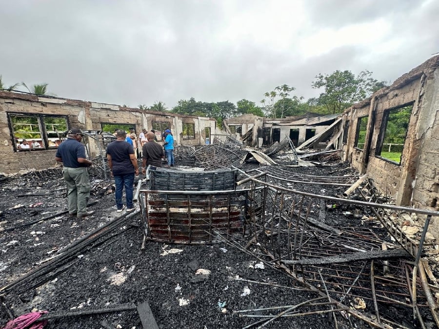 Fire that killed 19 in Guyana school dorm may have been set ‘maliciously’: Police