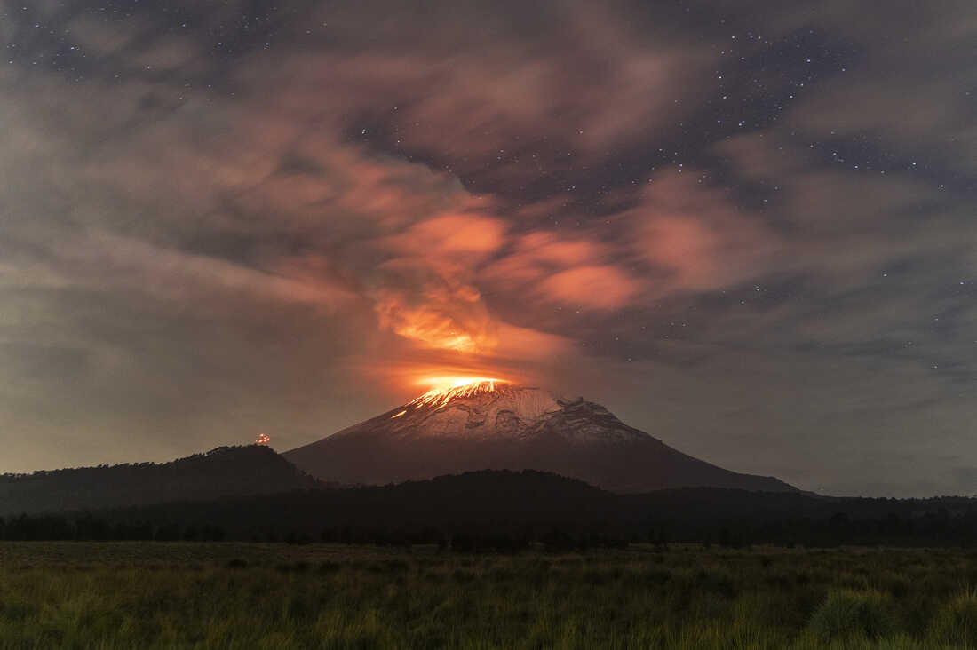 Popocatepetl volcano emitting less ash – Mexican president