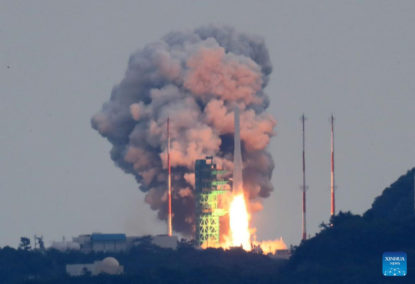 S. Korea Launched Homegrown Space Rocket With Eight Satellites