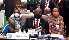 South African President Ramaphosa calls for peace in eastern DRC