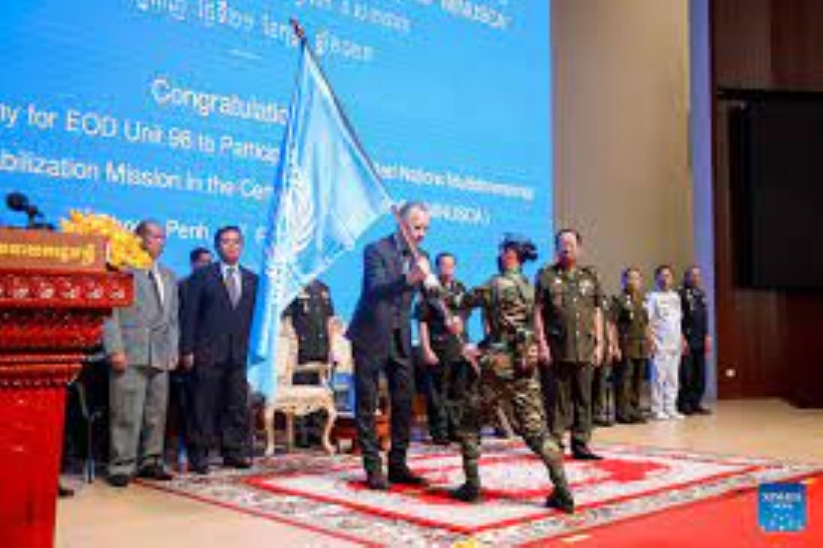 Cambodia Sent Ninth Batch Of 244 Peacekeepers To Central African Republic