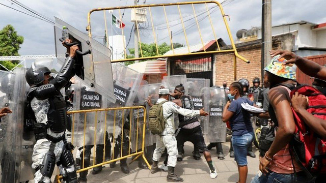 Mexican authorities rescued 113 kidnapped migrants of different nationalities in border town