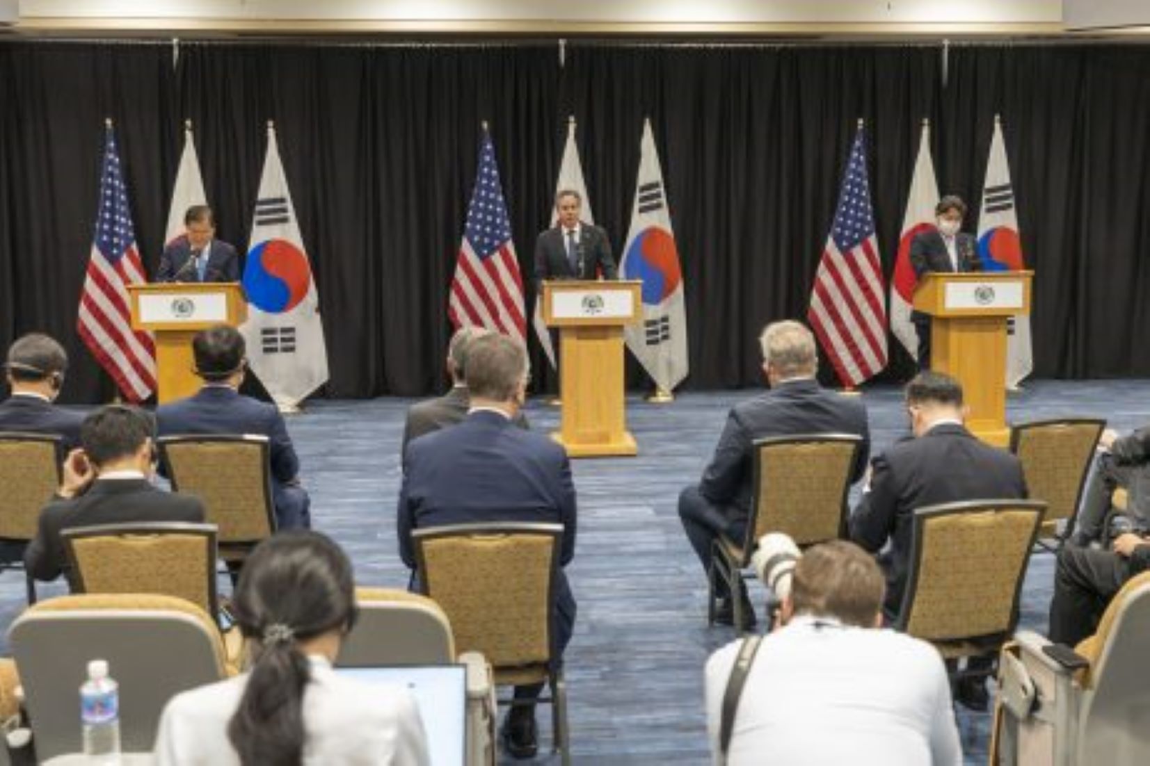 DPRK Denounced U.S.-Led Trilateral Information Sharing Mechanism
