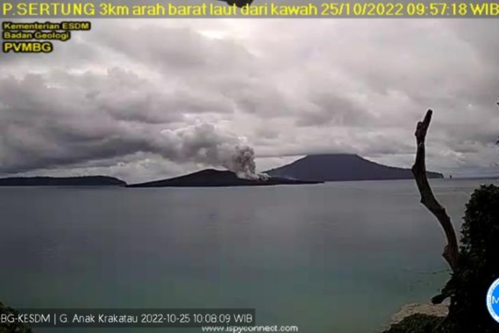 Indonesia’s Anak Krakatau Volcano Erupted Again
