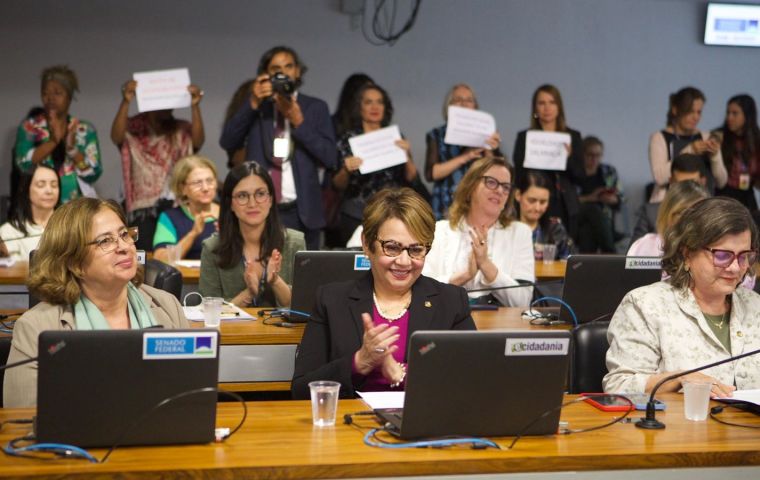 Brazil’s Senate passes bill for equal pay to men and women