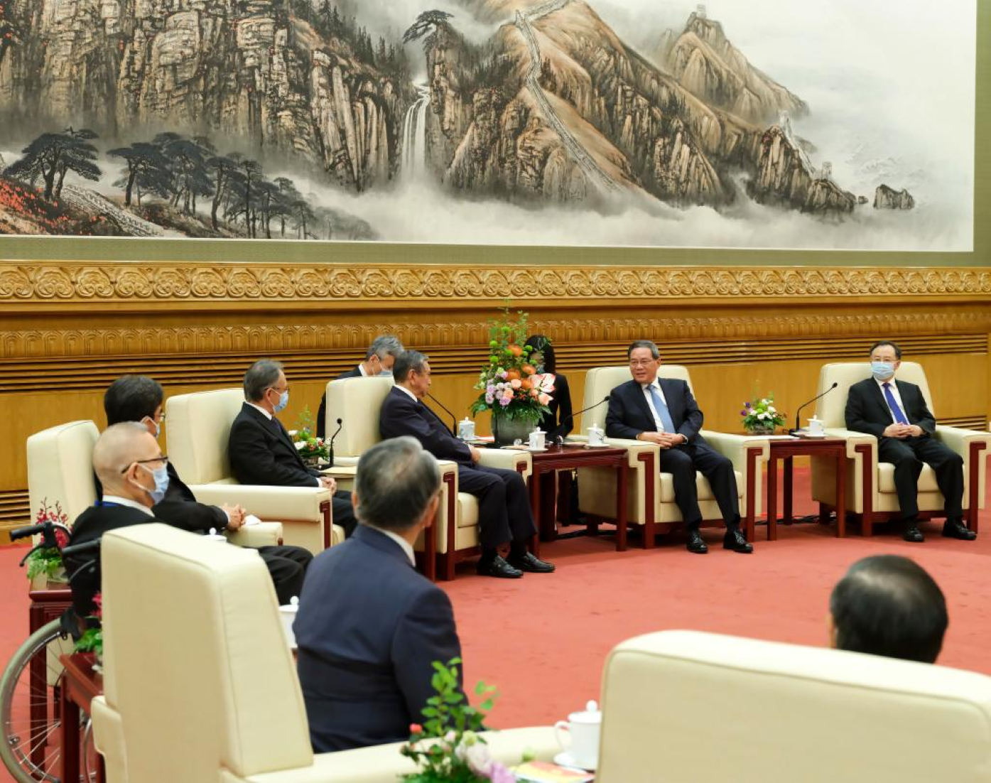 Senior Chinese Official Met With JAPIT President