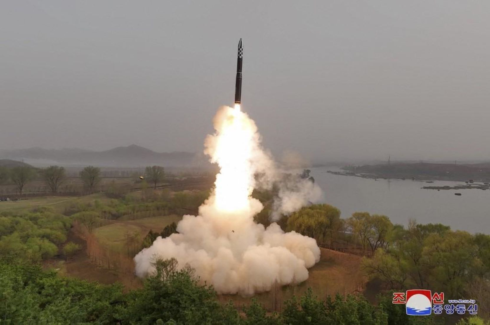 DPRK Test-Fires New-Type ICBM