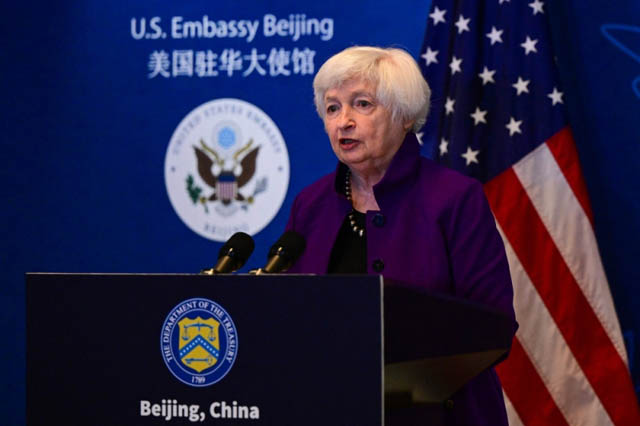 US Treasury Secretary Yellen says visit helps put US-China ties on ‘surer footing’