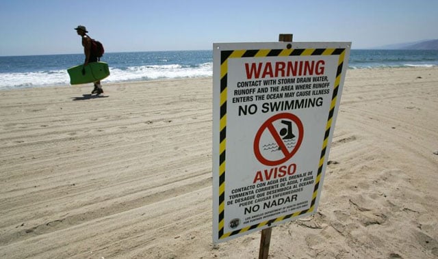 Latvia beaches closed after spill from sewage treatment plant