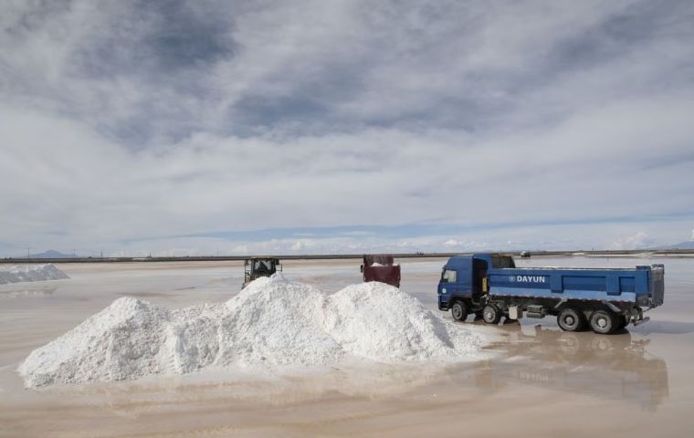 Bolivia signs lithium production deals with Russian, Chinese companies: Pres Luis Arce