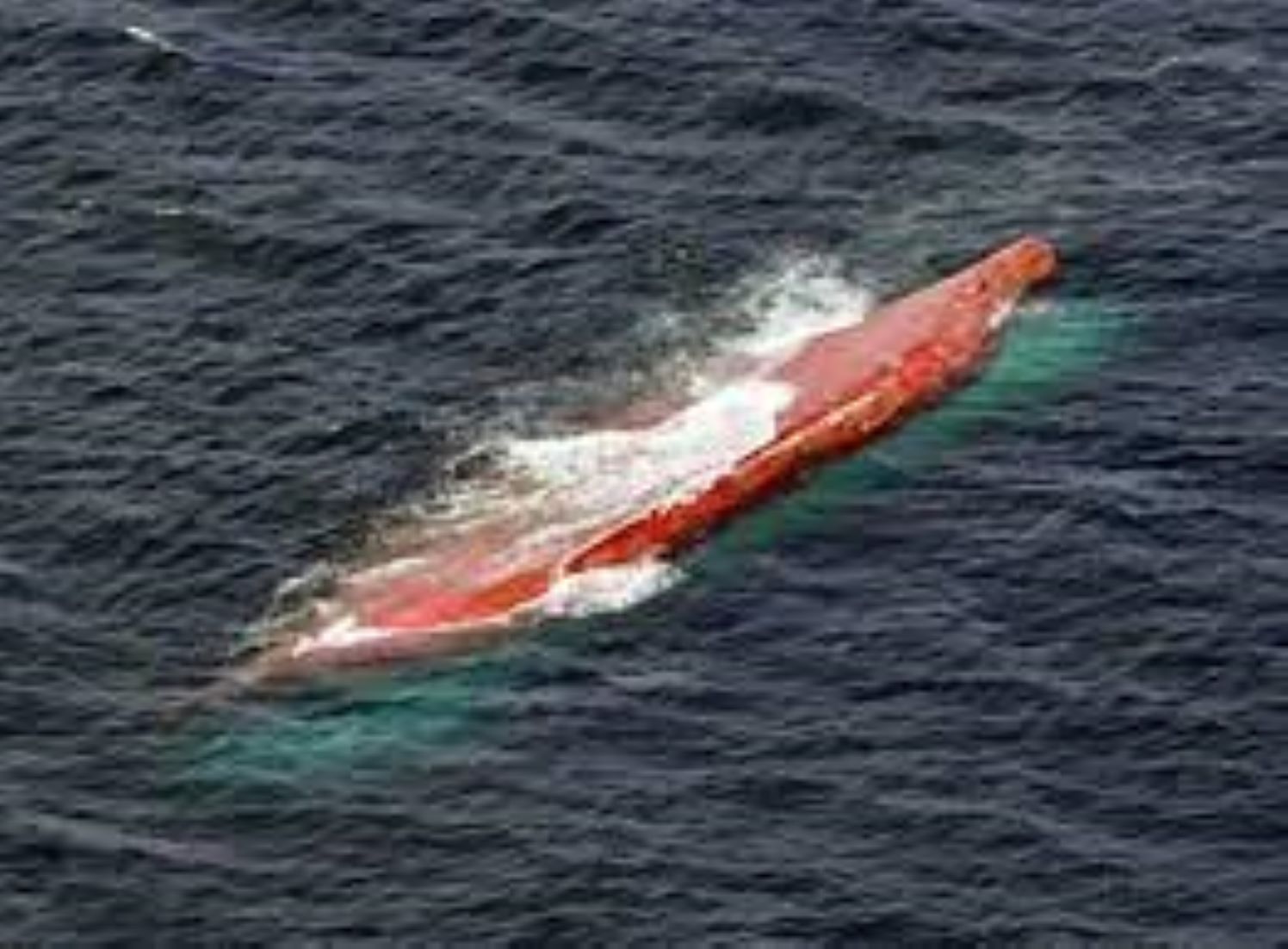 Two Missing After Cargo Ship Capsized Off Western Japan
