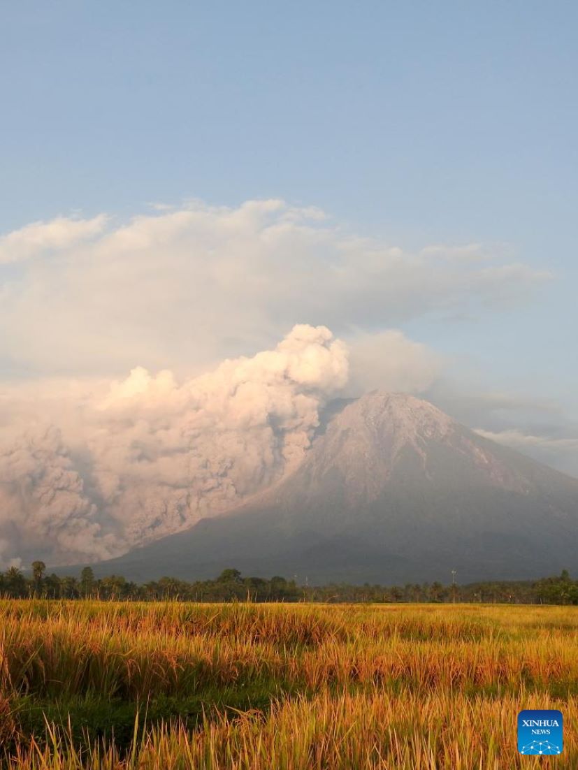Indonesia’s Mount Semeru Erupts Again