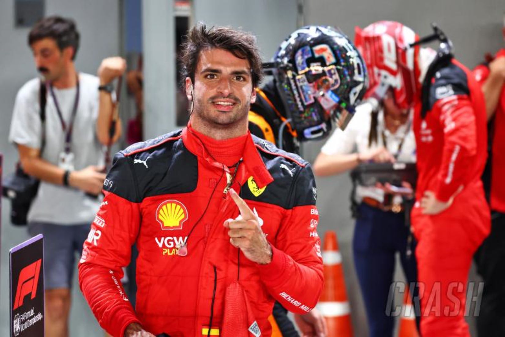 Sainz Takes Pole For F1 Singapore GP As Red Bull Flounder