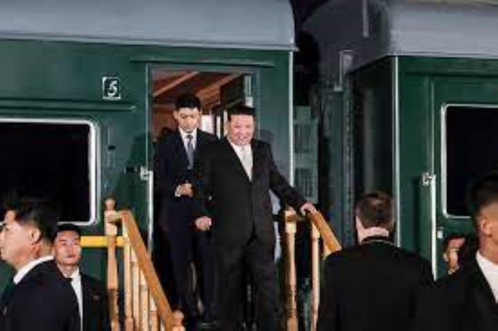 DPRK Top Leader Arrives At Russian Border Town Khasan