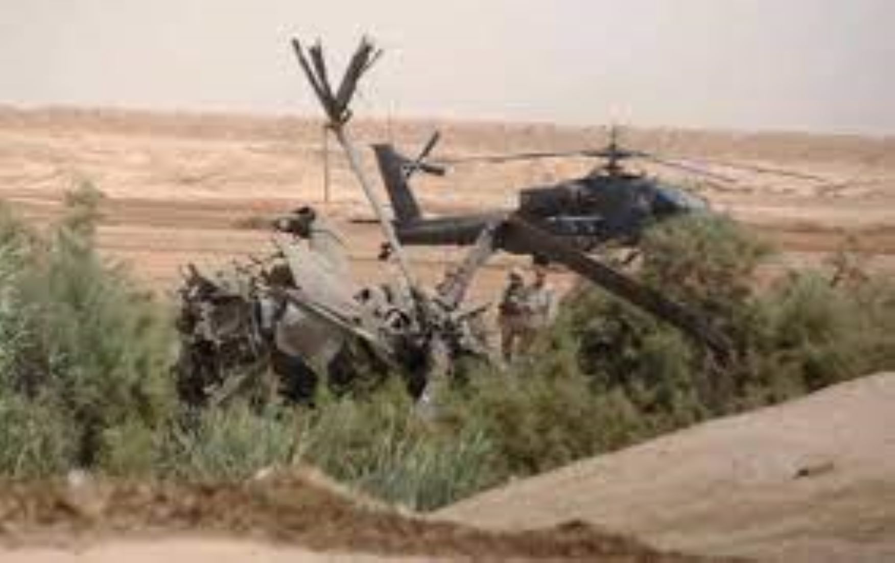Military Helicopter Crashed In Iraq