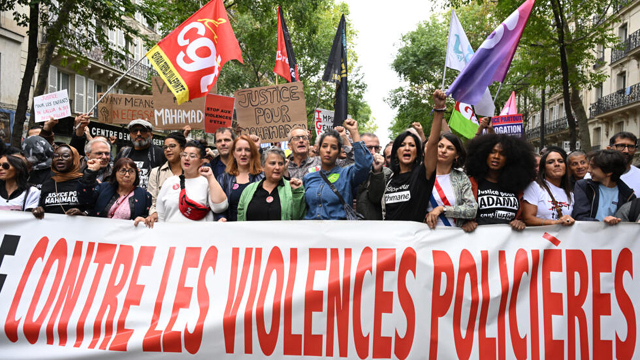 Thousands march against police violence in France