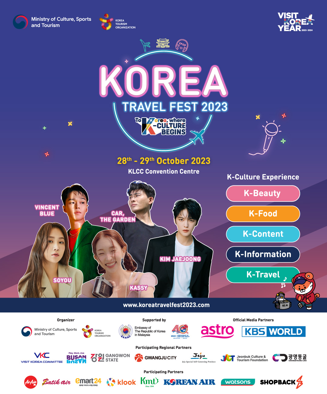 Korea travel fest 2023 to showcase K-Culture in Kuala Lumpur