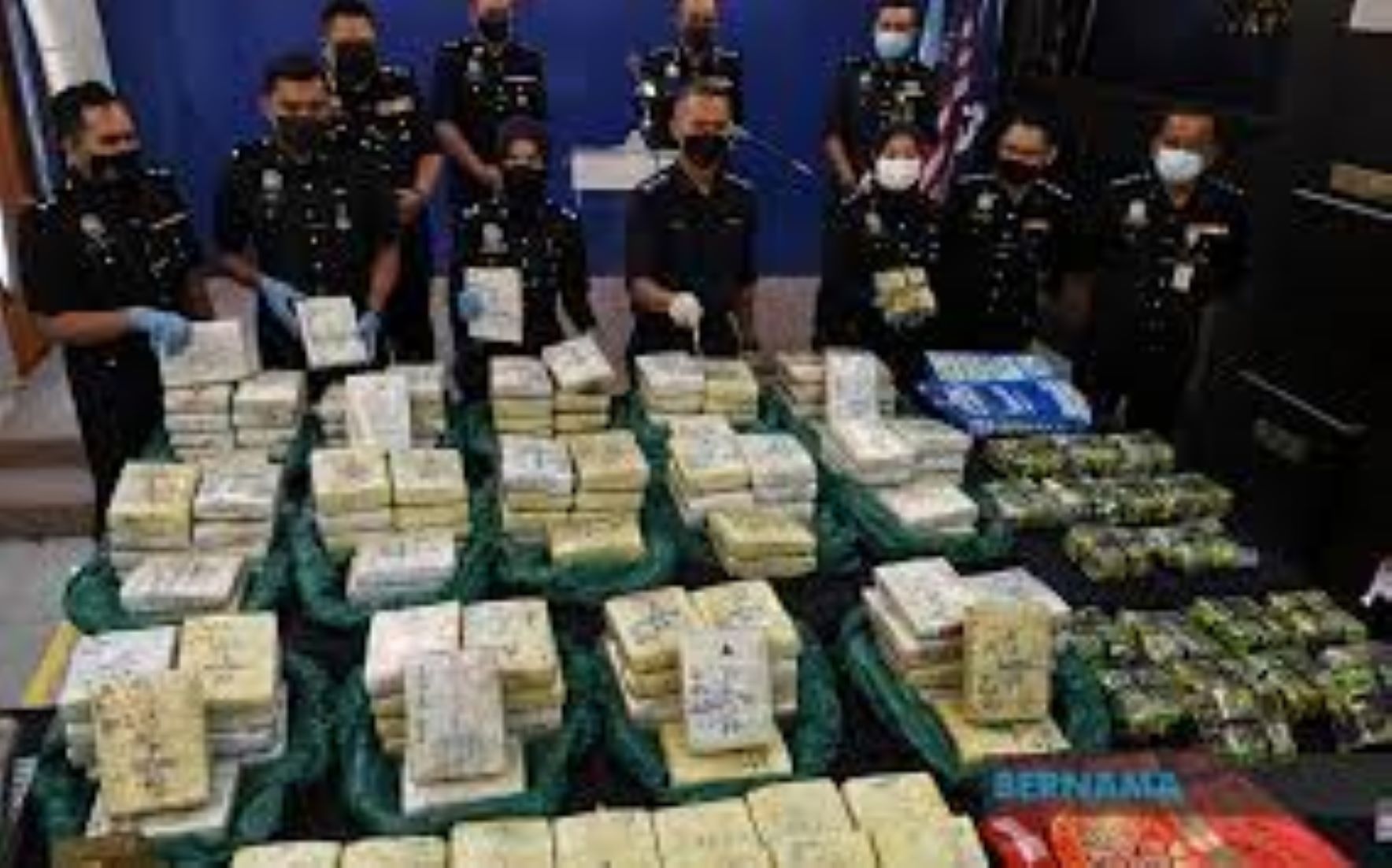 Malaysian Authorities Seized 370 Kg Of Drugs