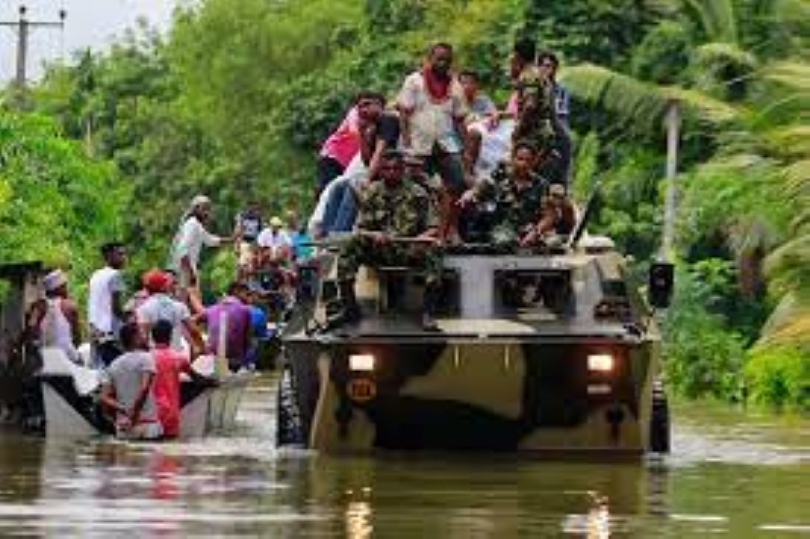 Sri Lankan Army Sends 500 Soldiers For Flood Relief In South