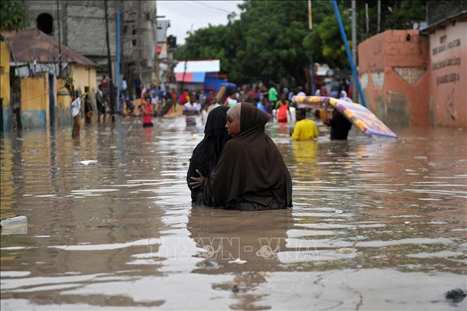 Over 100,000 people were displaced by flash floods in Somalia