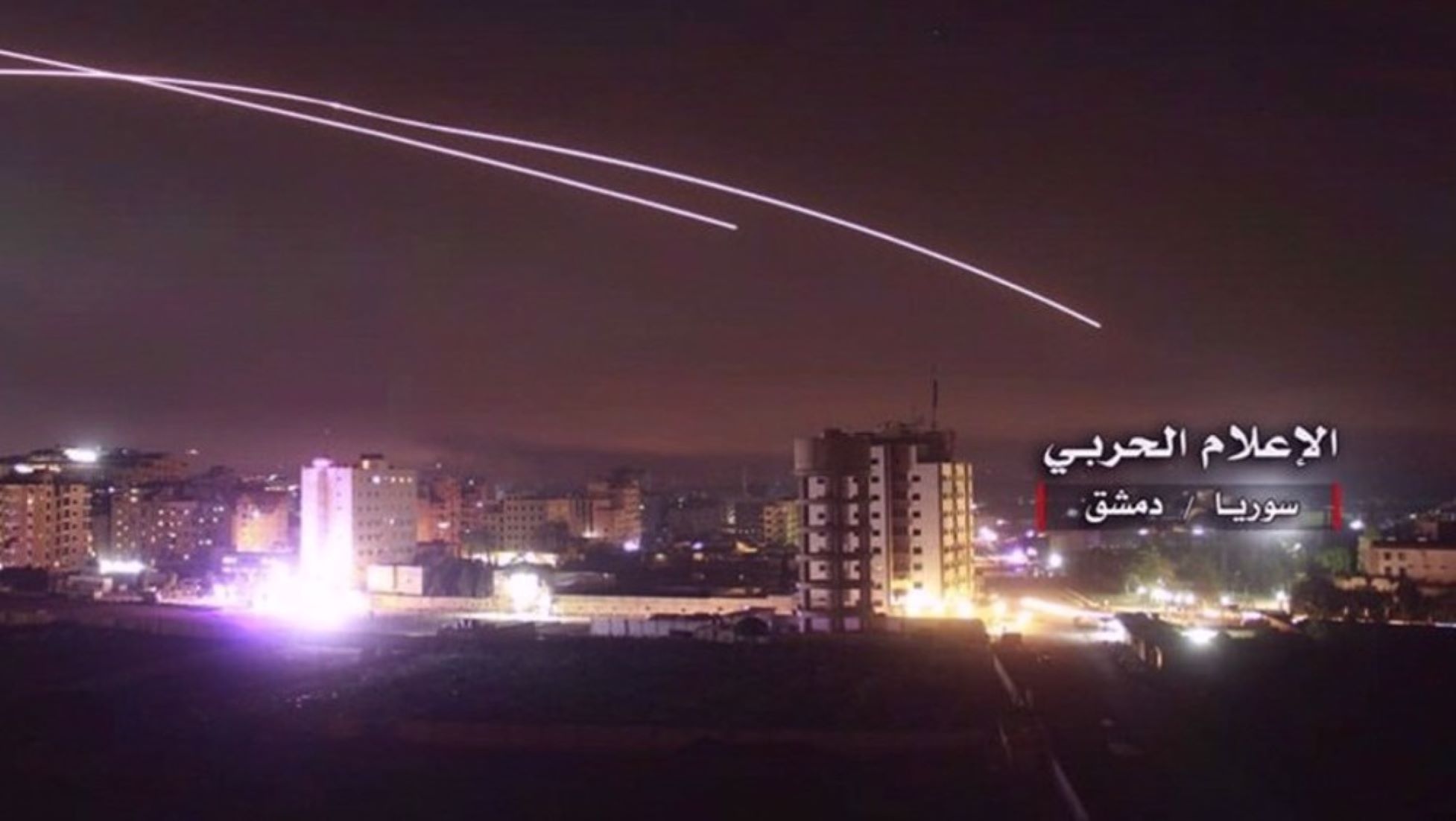 Air Defences Thwart Israeli Targets Near Damascus: Syrian Army