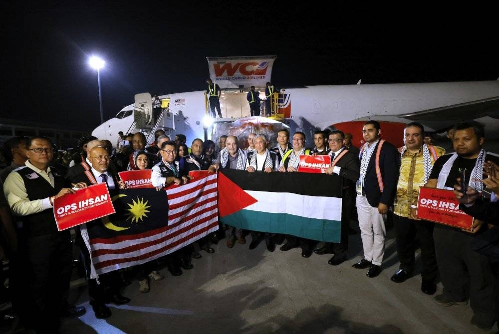 Malaysia’s first shipment of humanitarian aid for Palestine departs Friday night