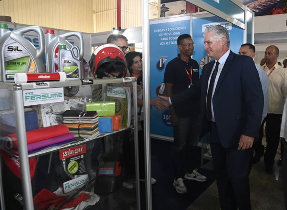 Cuban Pres Díaz-Canel: FIHAV is a great opportunity to boost economy