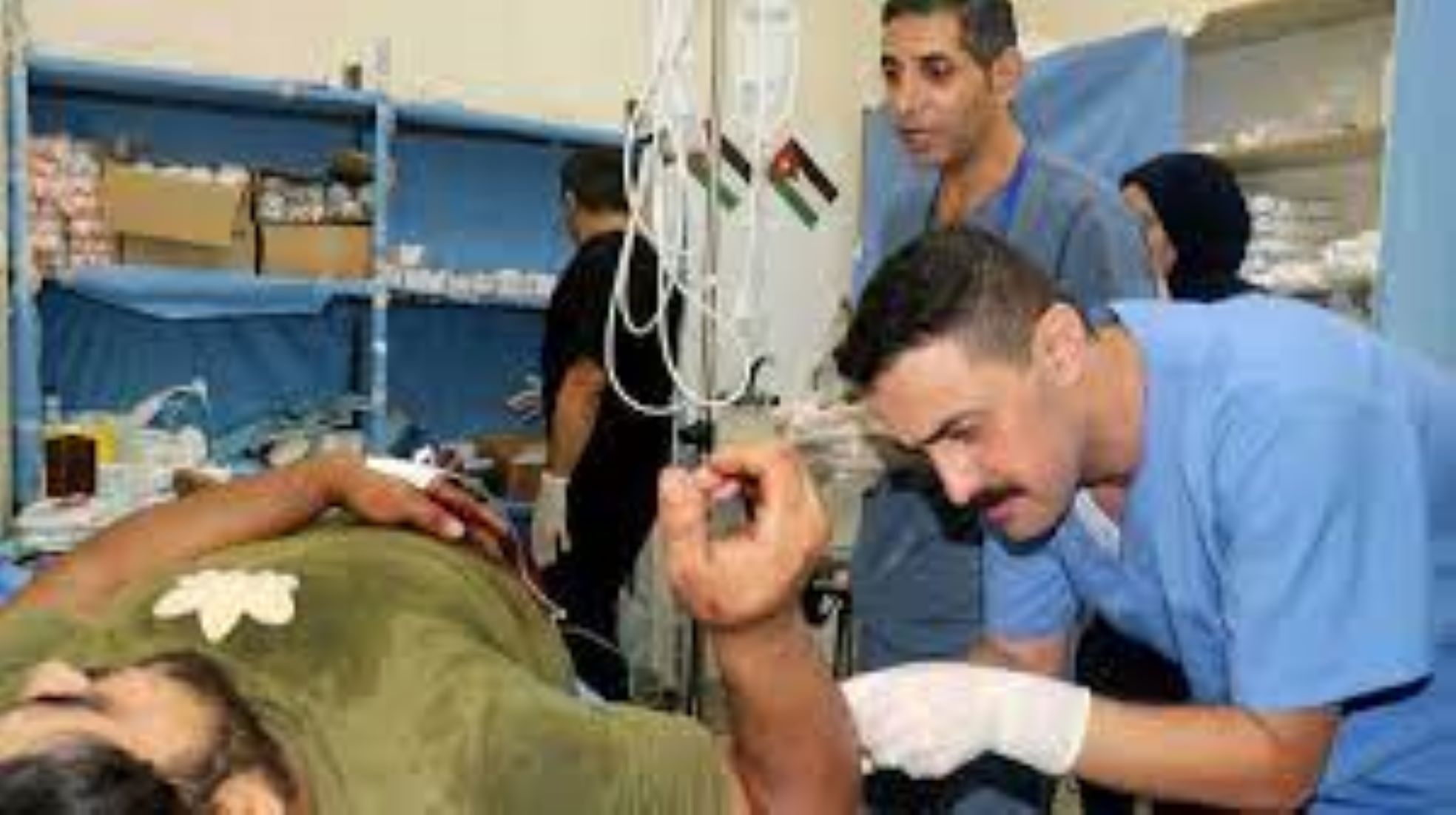 Seven Jordanian Field Hospital Staffers Injured In Gaza: Army