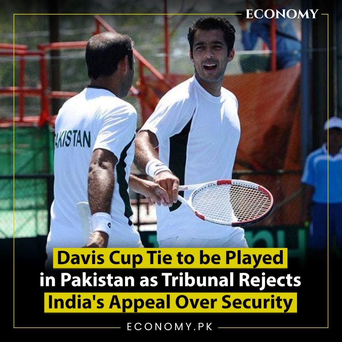 Pakistan Welcomes ITF Ruling On Davis Cup Tie Against India