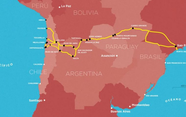 UAE, Argentina, Brazil, Chile, and Paraguay agree to promote bioceanic corridor