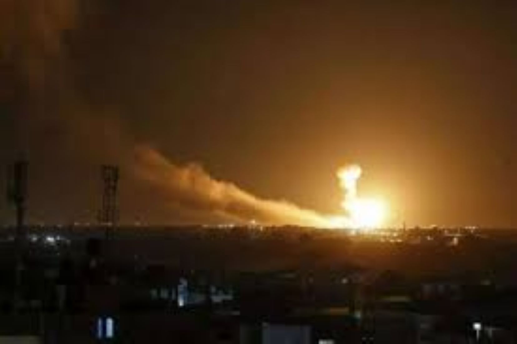 Israeli Missile Strike Targets Syrian Capital