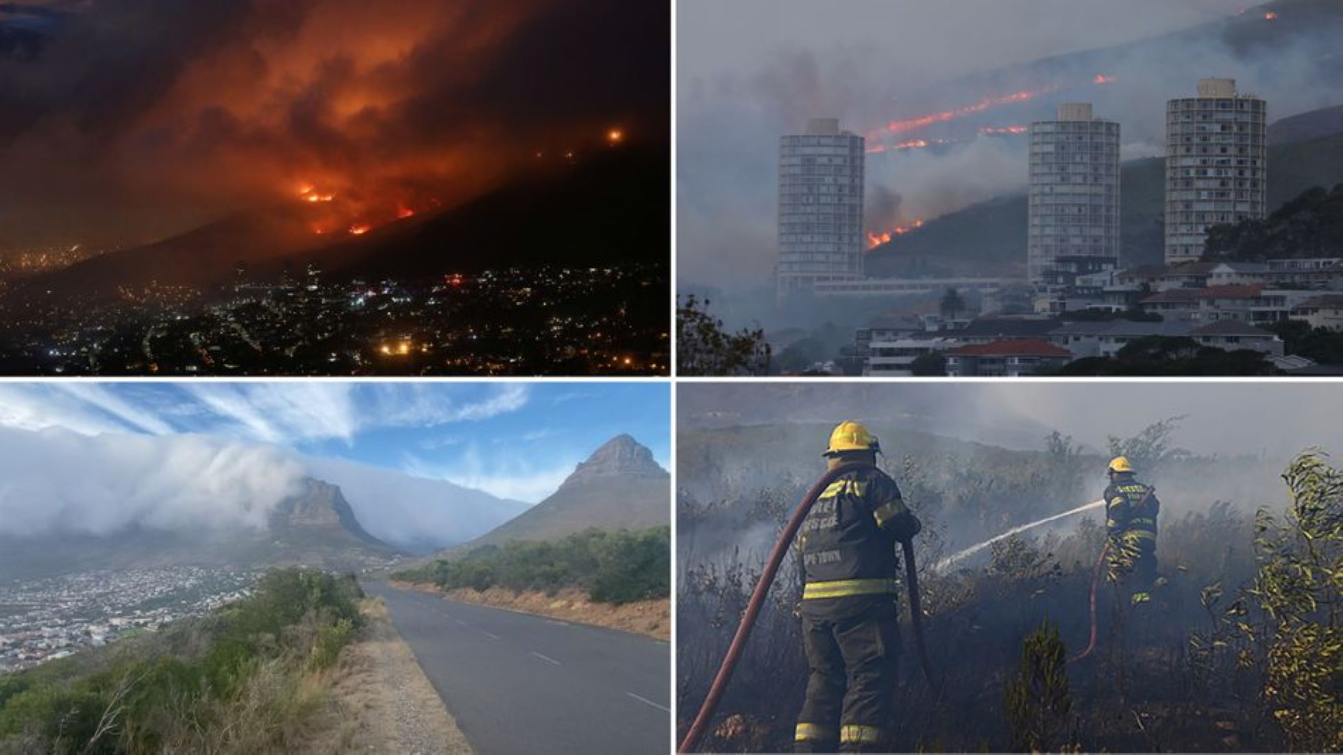 Cape Town Wildfire Contained As Evacuated Residents Allowed To Return Home