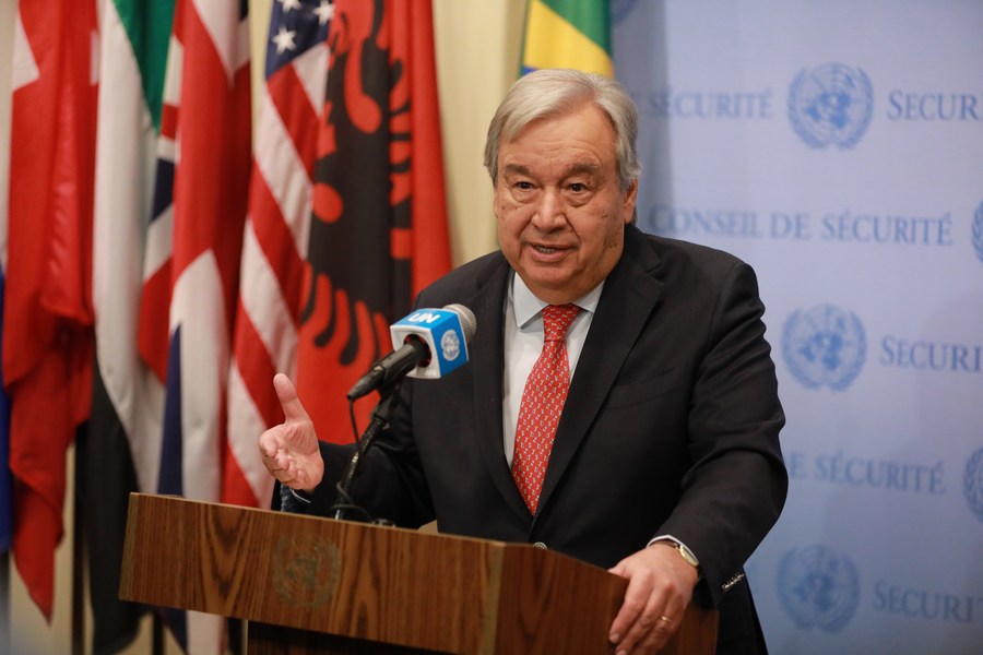 UN chief calls for unity, hope in New Year’s message