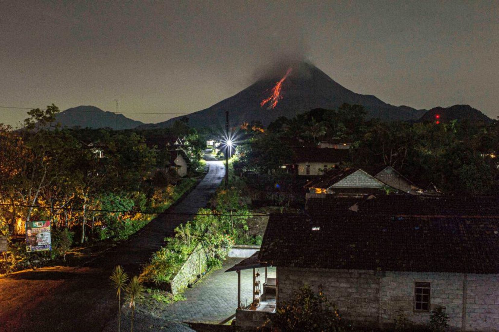 Indonesia’s Mount Merapi Volcano Erupts Again