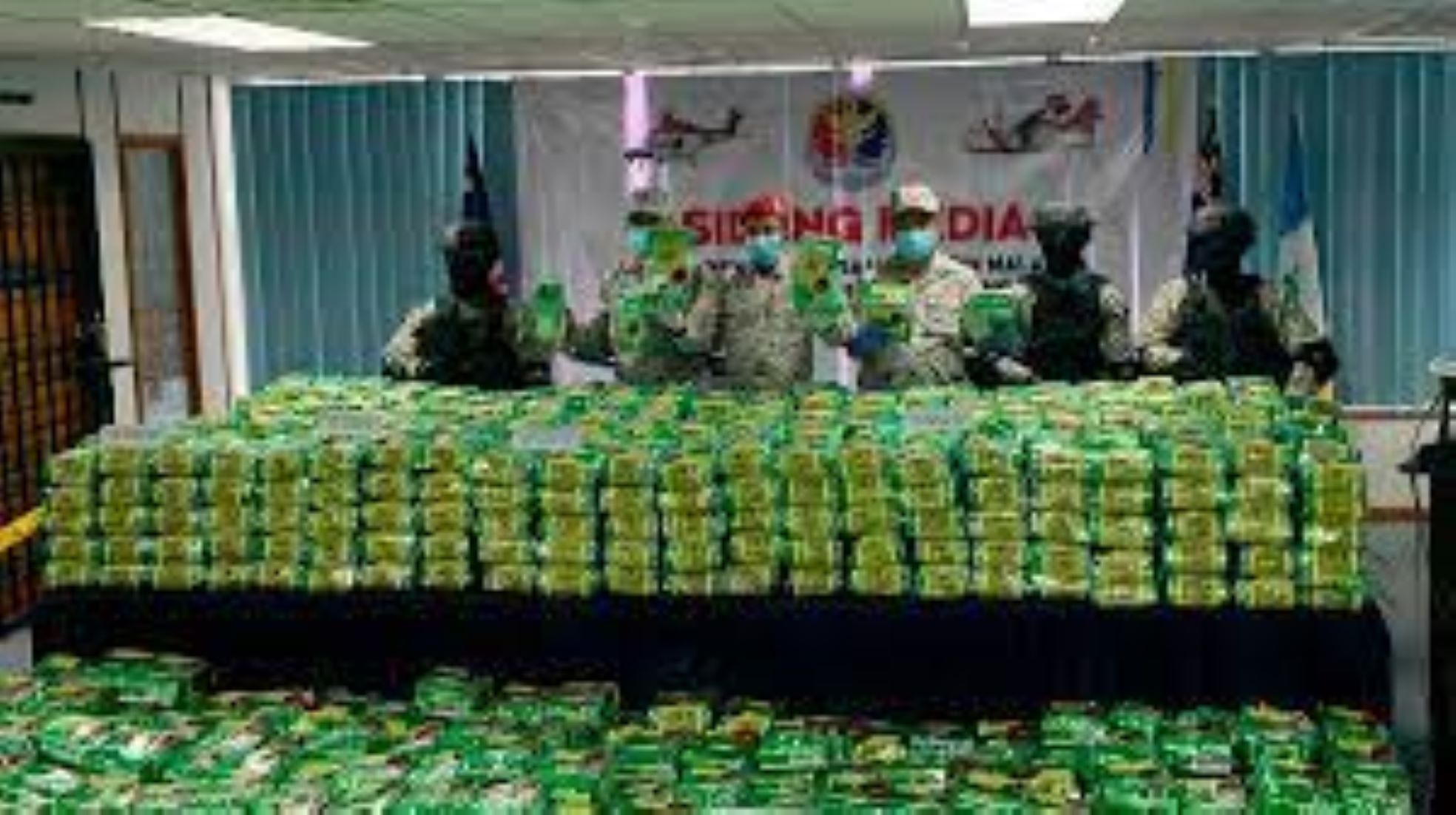 Malaysian Officials Seized 528 Kg Of Drugs Worth Four Million USD