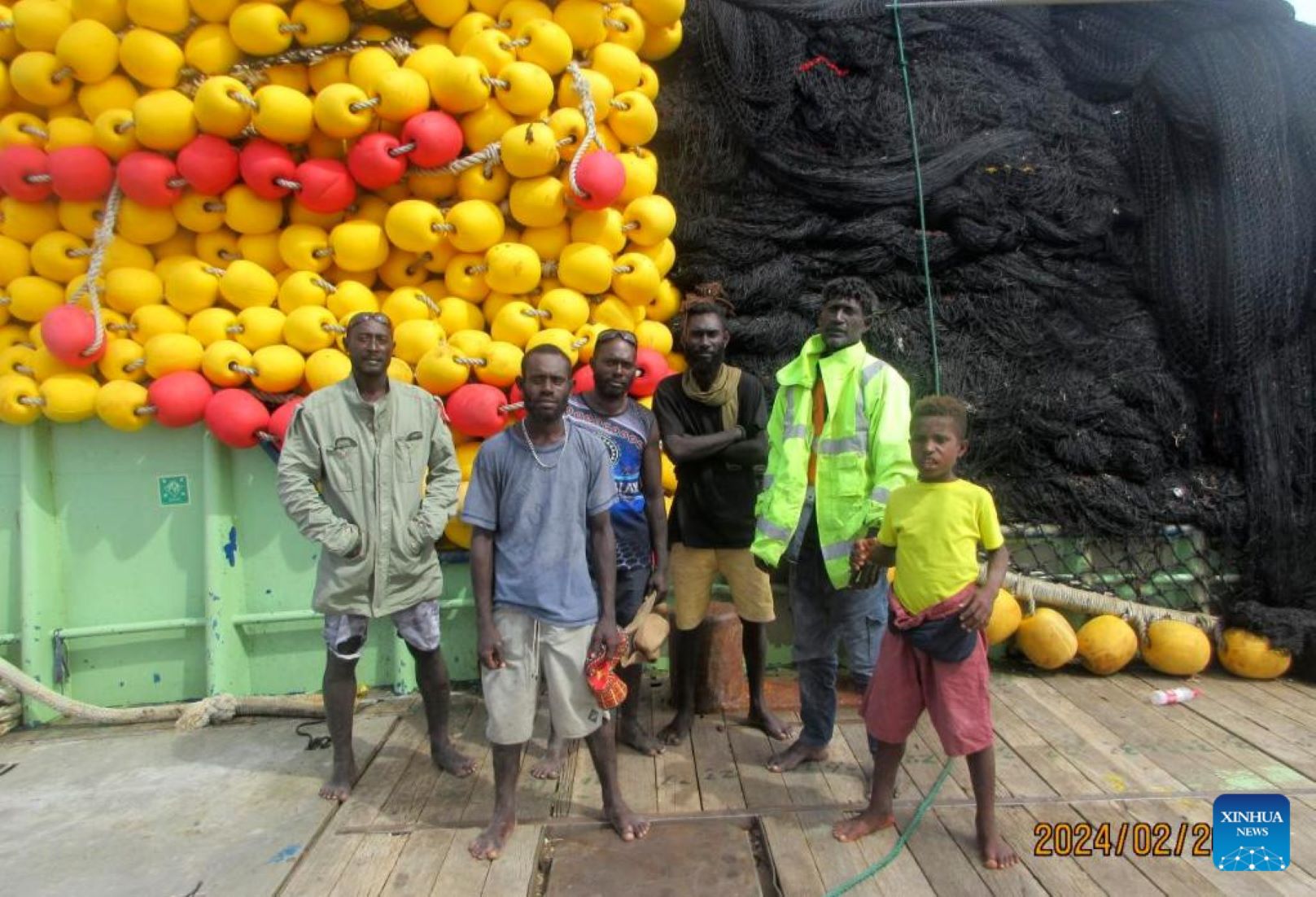 Chinese Ship Rescued Six PNG Nationals Adrift In South Pacific For 37 Days